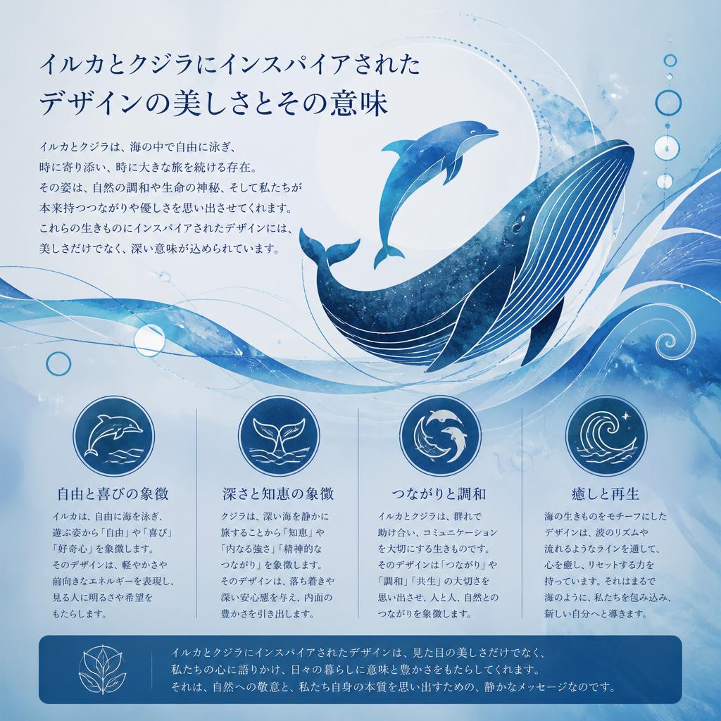 イルカ・クジラデザインの魅力